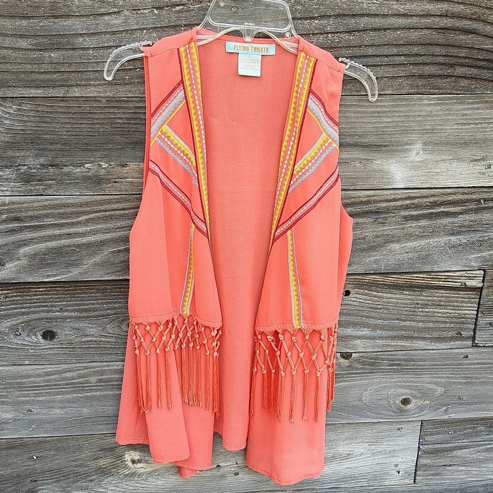 Flying Tomato orange vest size small